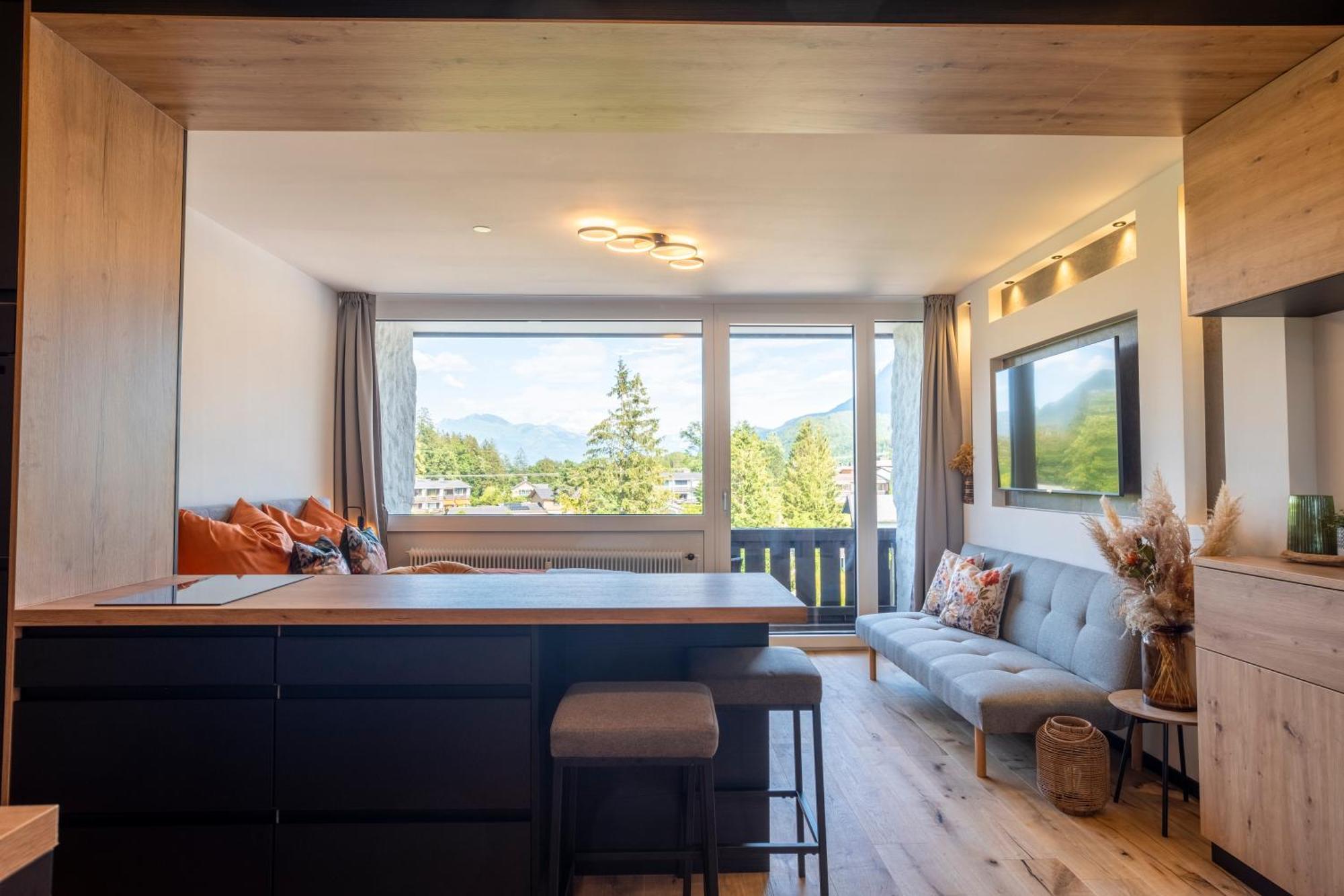 Suite Apartment Modern Getaway - Neu Renoviert - Strobl Am Wolfgangsee Exterior photo
