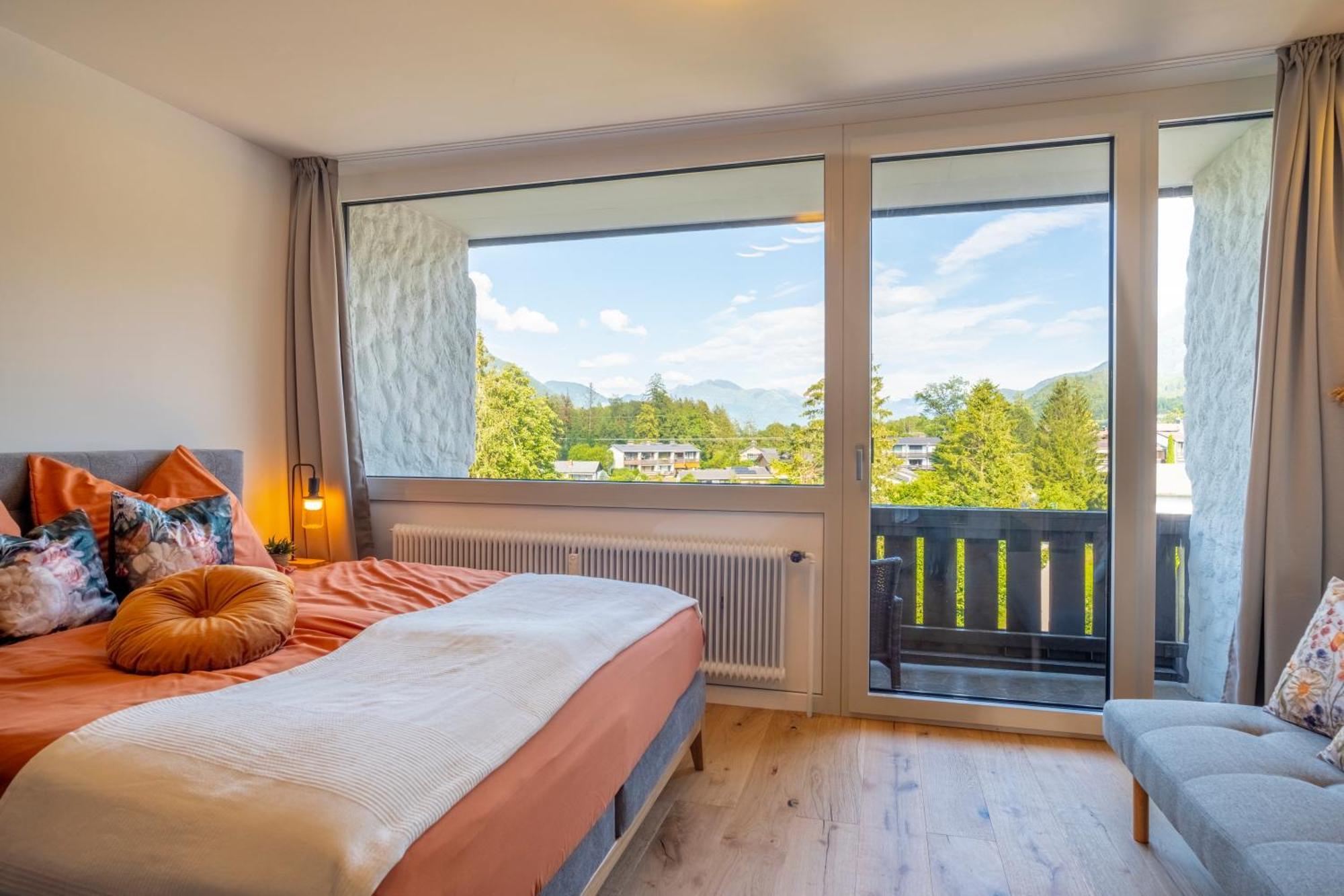 Suite Apartment Modern Getaway - Neu Renoviert - Strobl Am Wolfgangsee Exterior photo